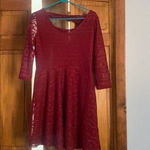 3/4 sleeve dress